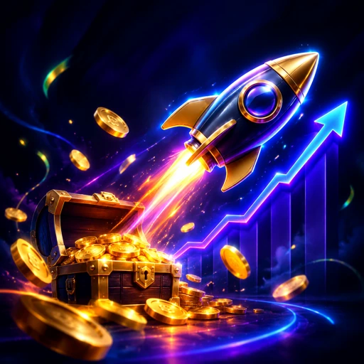 Gráfico de multiplicador subindo em um jogo de crash até o momento do cash out